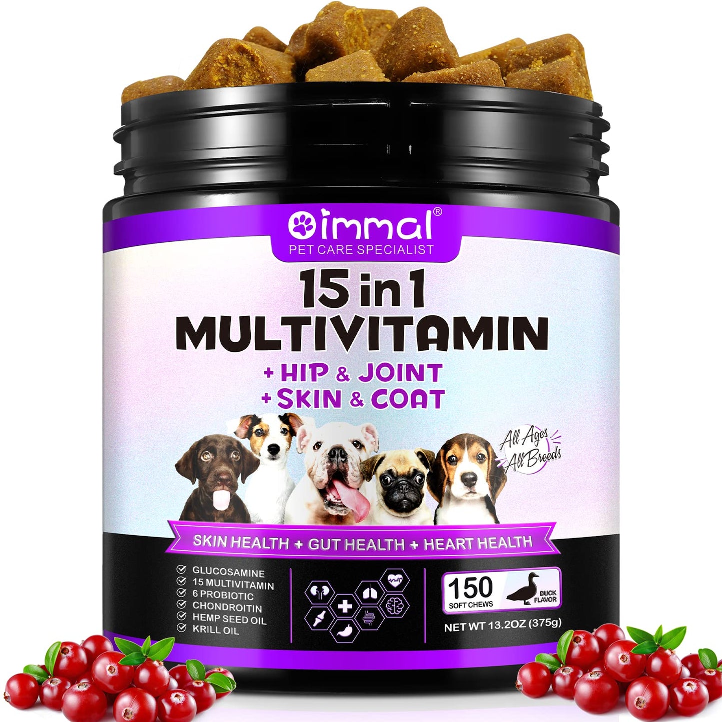 VitaPaws 15-in-1 Multivitamin Chews